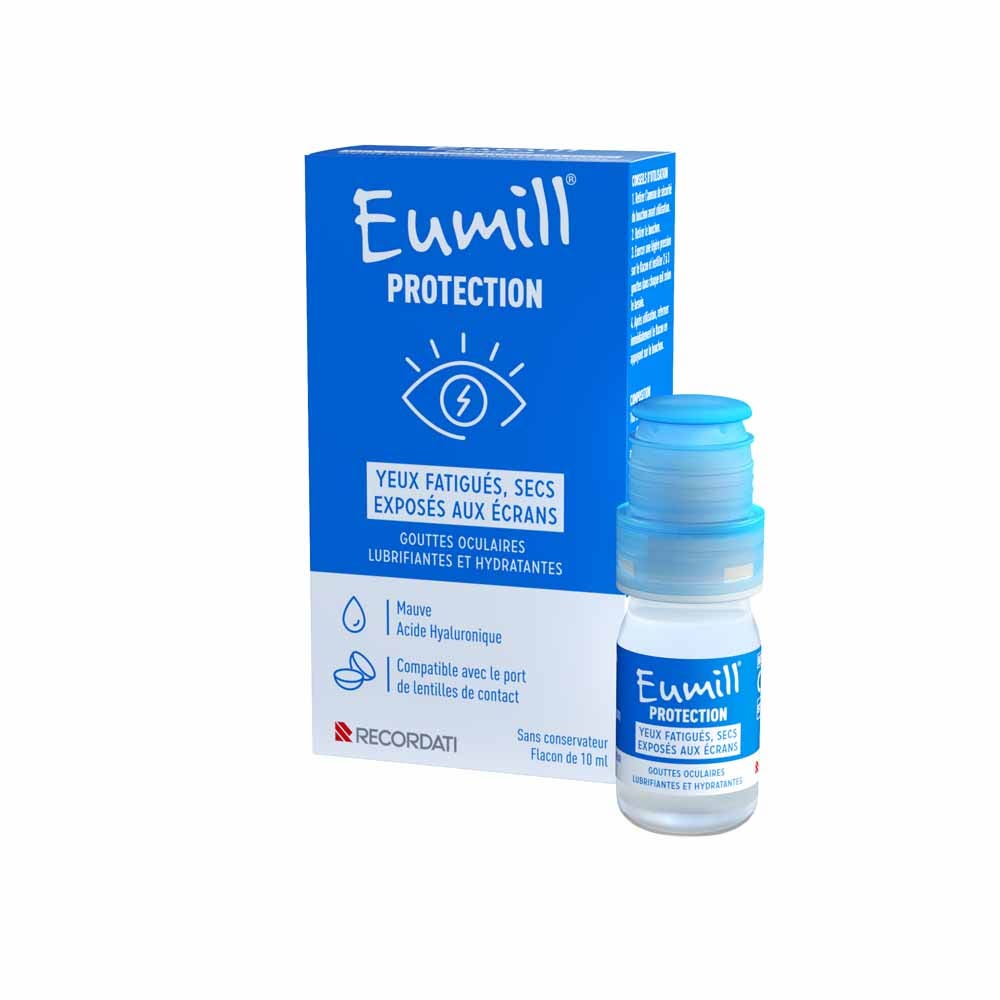 Eumill Colirios lubricantes e hidratantes Ojos secos y cansados expuestos a pantallas
