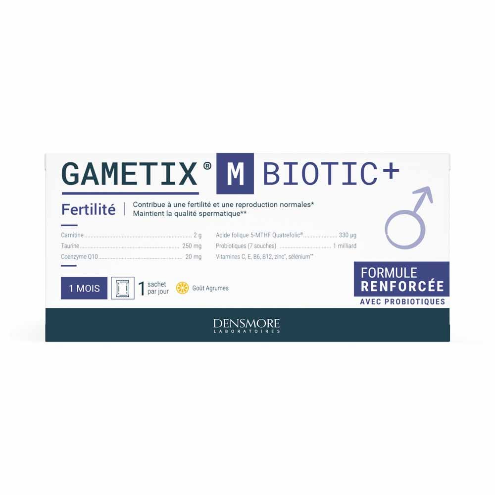 Densmore Ginecología Gametix M Biotic+ Fertilidad Fórmula mejorada 30 sobres