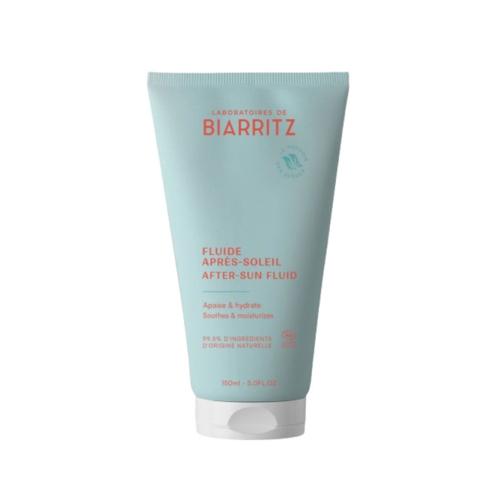 Laboratoires De Biarritz Solares Fluido post-solar bio calmante e hidratante 150 ml