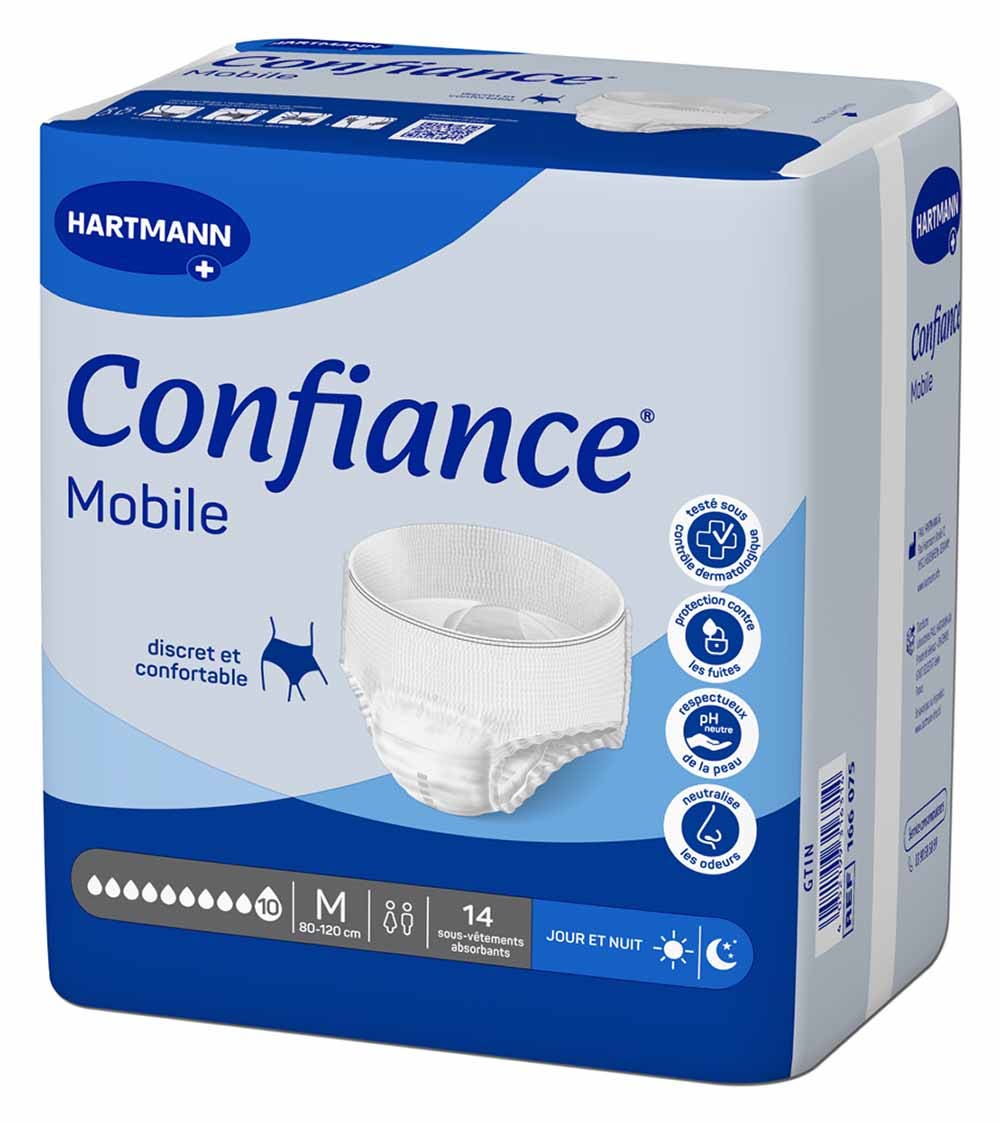 Hartmann Confiance Absorb + Protectores Móviles para hombres y mujeres x14