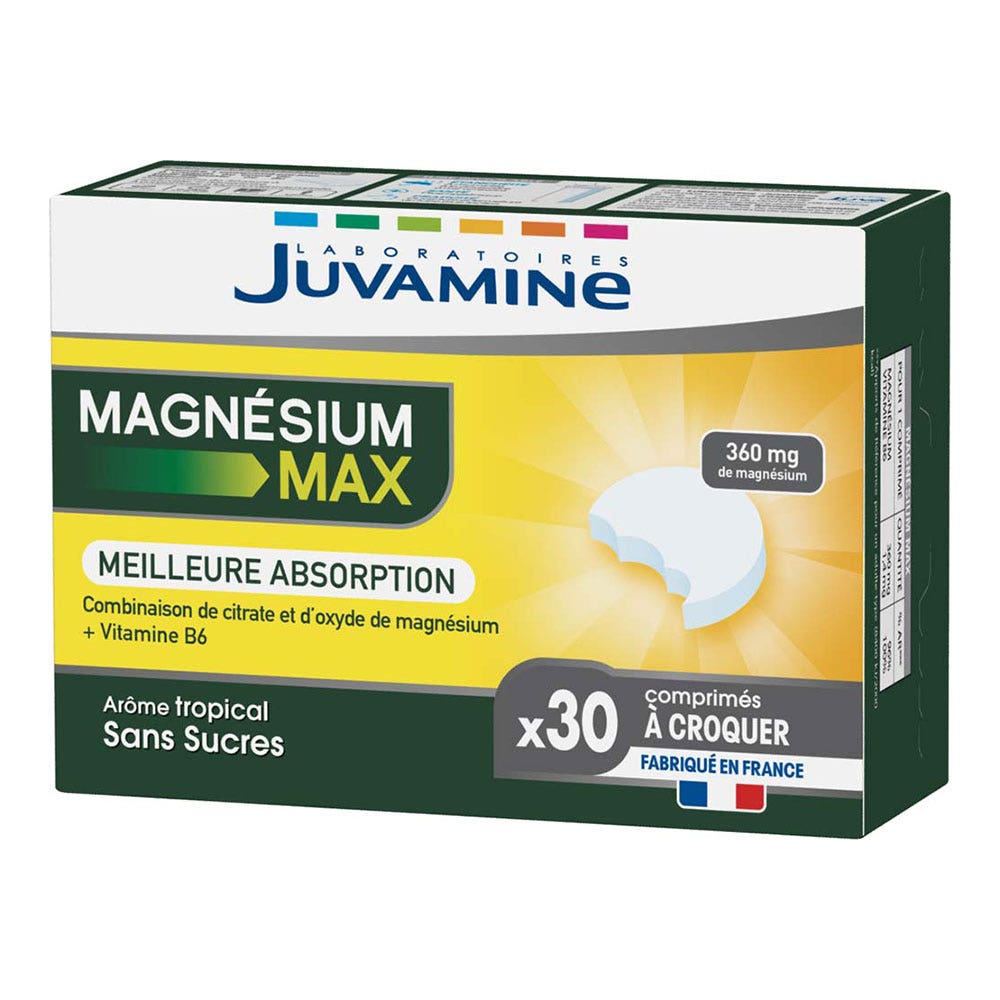 Juvamine Magnesio Maxi 30 comprimidos
