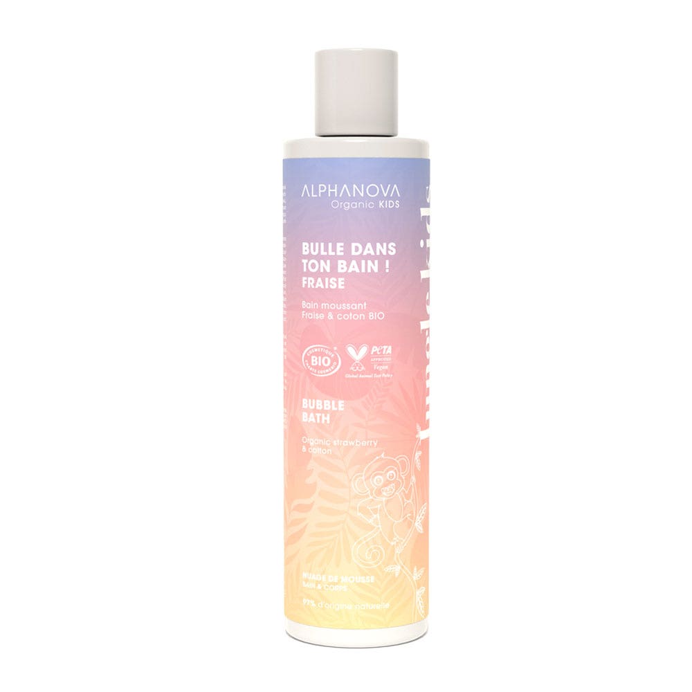 Alphanova Kids Bulle Dans Ton Bain Baño Espumoso Ecológico Albaricoque 250 ml