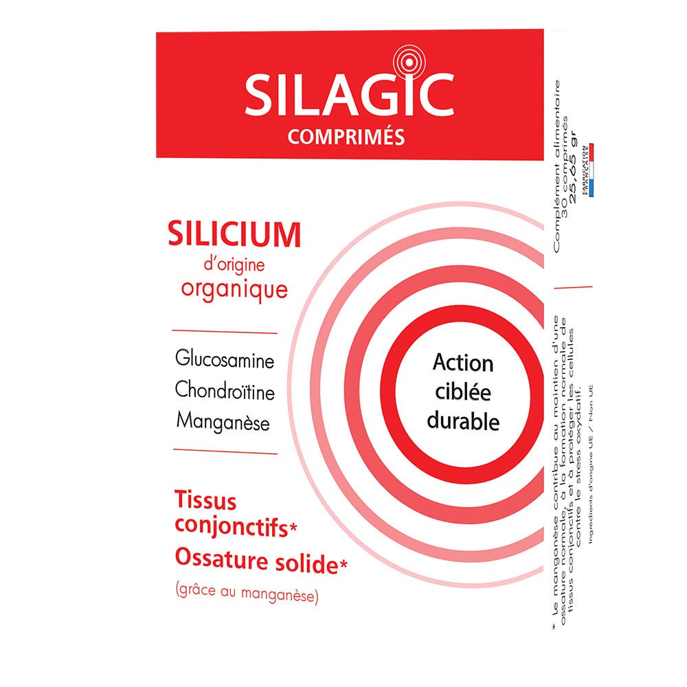 Silagic Silicium Gluco-condro 30 comprimidos