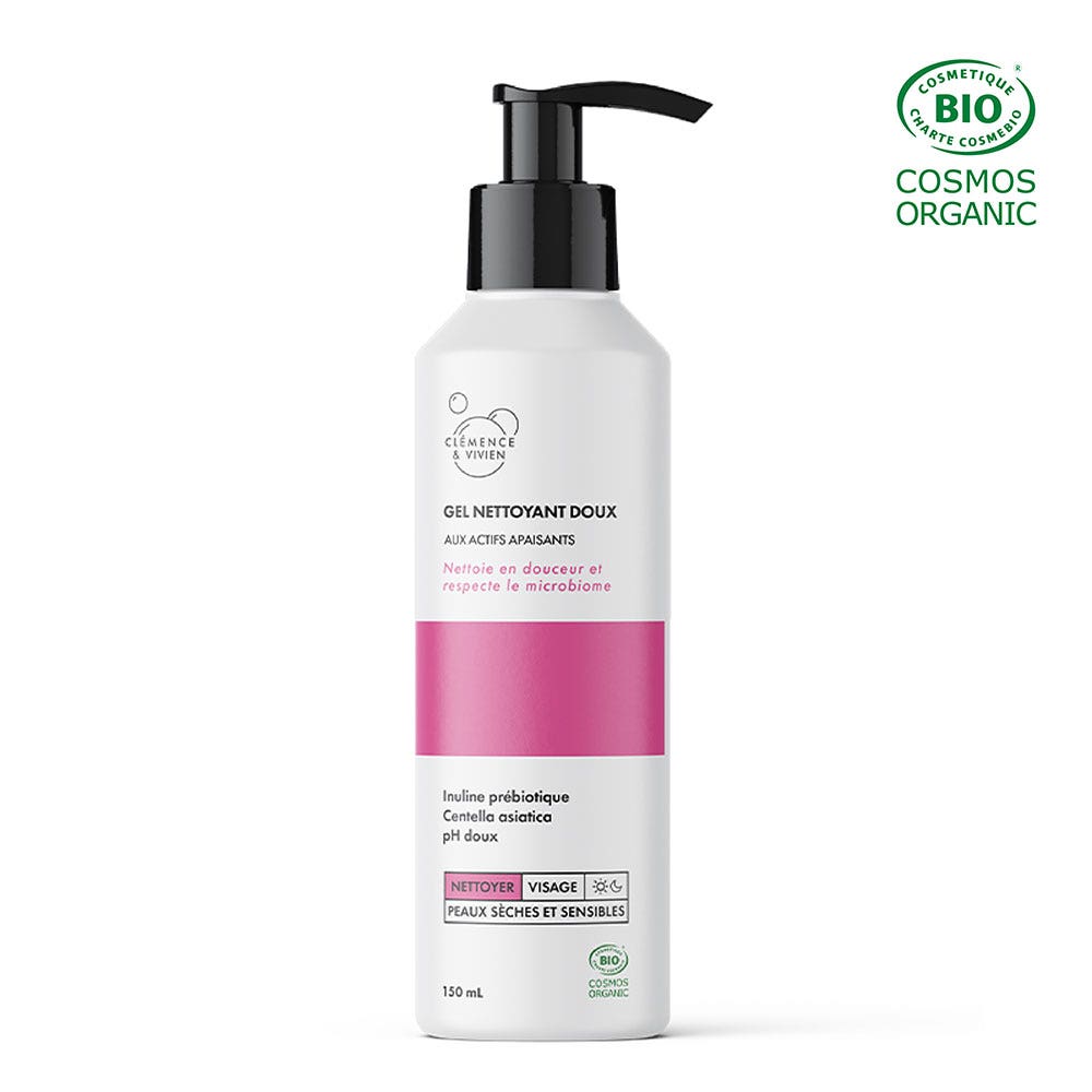 Clemence&Vivien Gel limpiador suave bio 150 ml