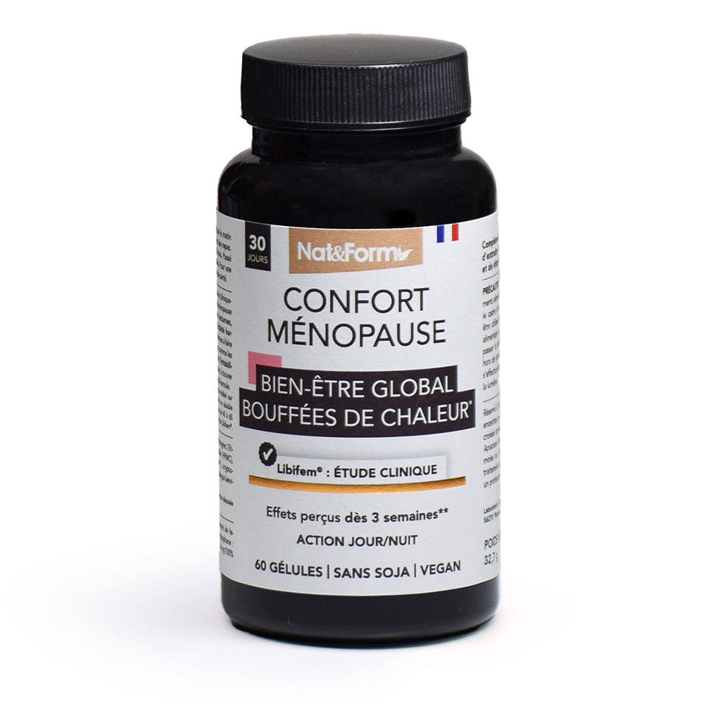 Nat&Form Confort menopausia 60 cápsulas