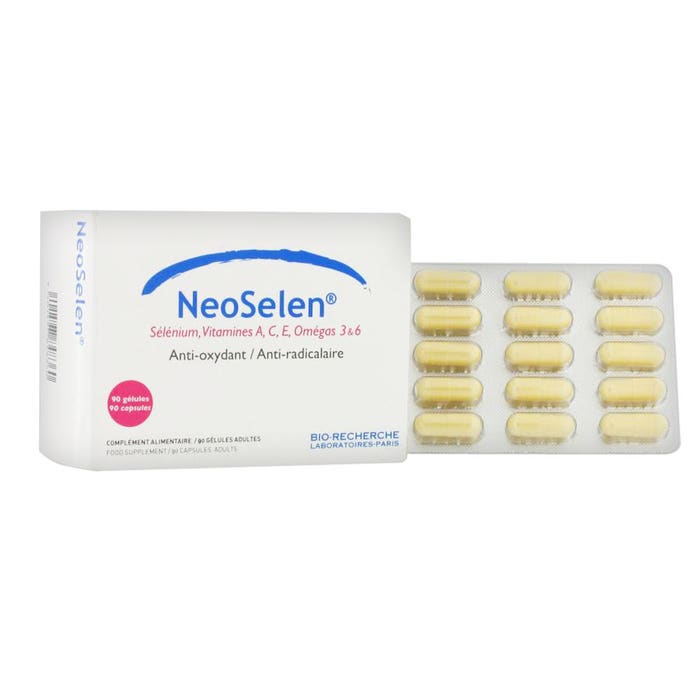 Neoselen Antioxidante Adultos 90 Capsulas Bio-Recherche