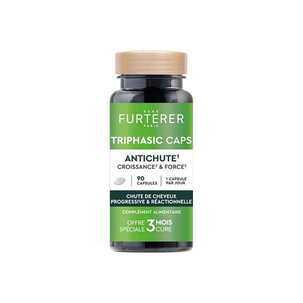 René Furterer Triphasic Anticaída Crecimiento y Fuerza 90 cápsulas