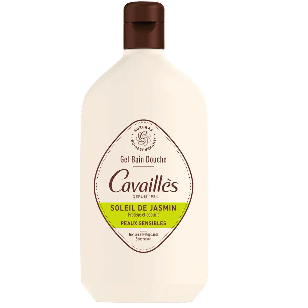 Cavaillès Surgras Pro-Regenerador Gel de baño y ducha Jazmín Sunshine 400 ml
