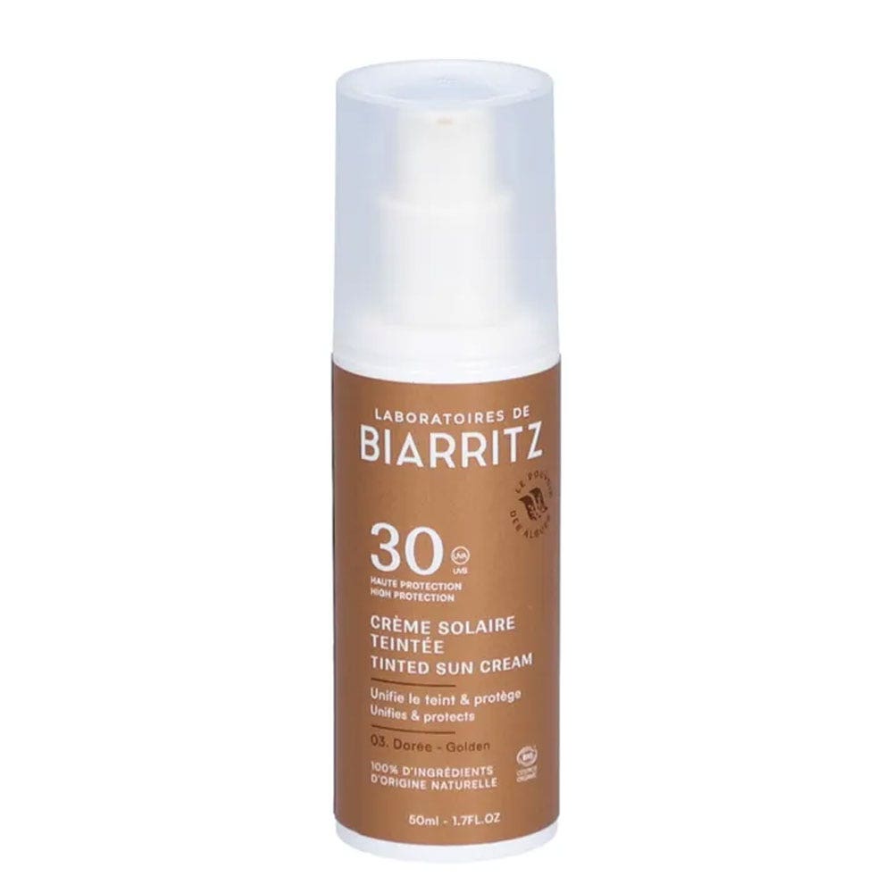 Laboratoires De Biarritz Solares Crema Solar con Color Spf30 Bio 50ml