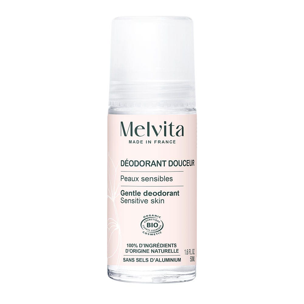 Melvita Desodorante pieles sensibles roll on bio 50ml