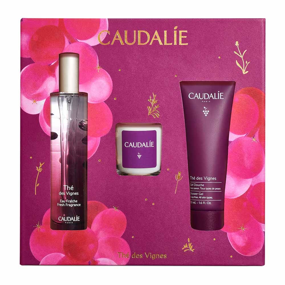Caudalie The Des Vignes Cofre regalo de Navidad 100 ml