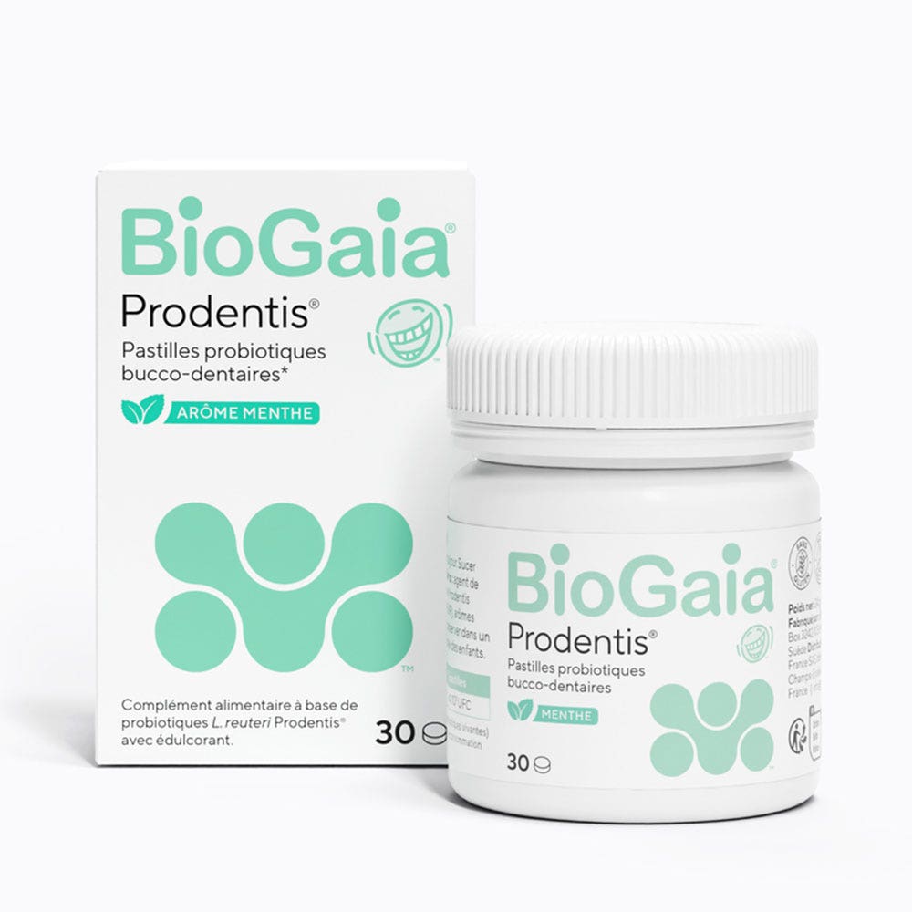 Biogaia Prodentis Sabor a menta 30 comprimidos masticables