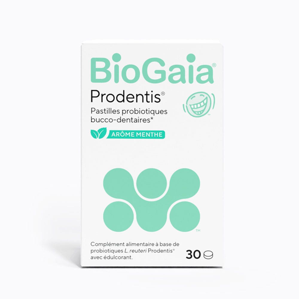 BioGaia Prodentis 30包 Biogaia Prodentis Sabor a menta 30 comprimidos masticables - Easypara