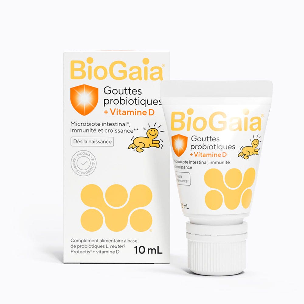 Biogaia Probióticos + Vit D Gotas Sabor neutro 10 ml