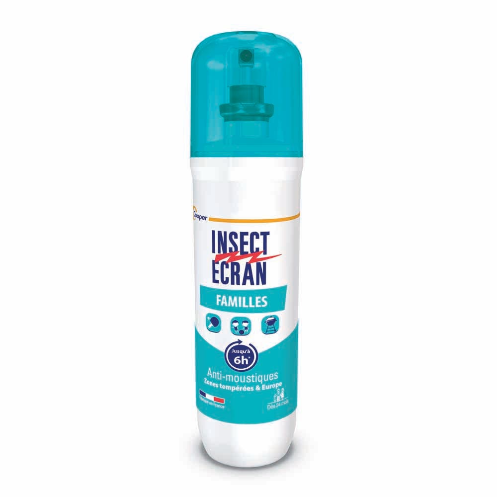 Insect Ecran Piel Antimosquitos familias zonas templadas hasta 6h 100 ml