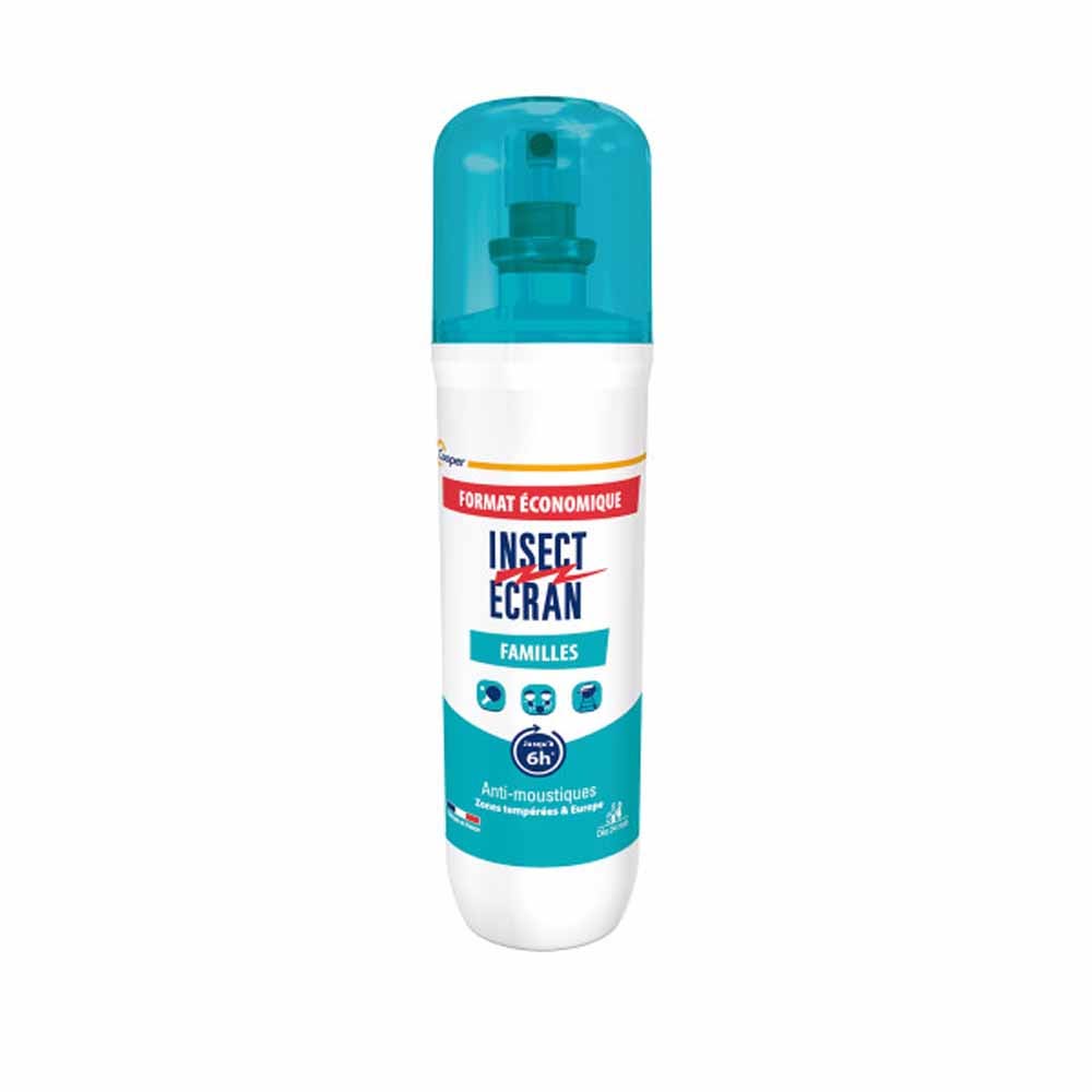 Insect Ecran Piel Antimosquitos familias zonas templadas hasta 6 horas 200 ml