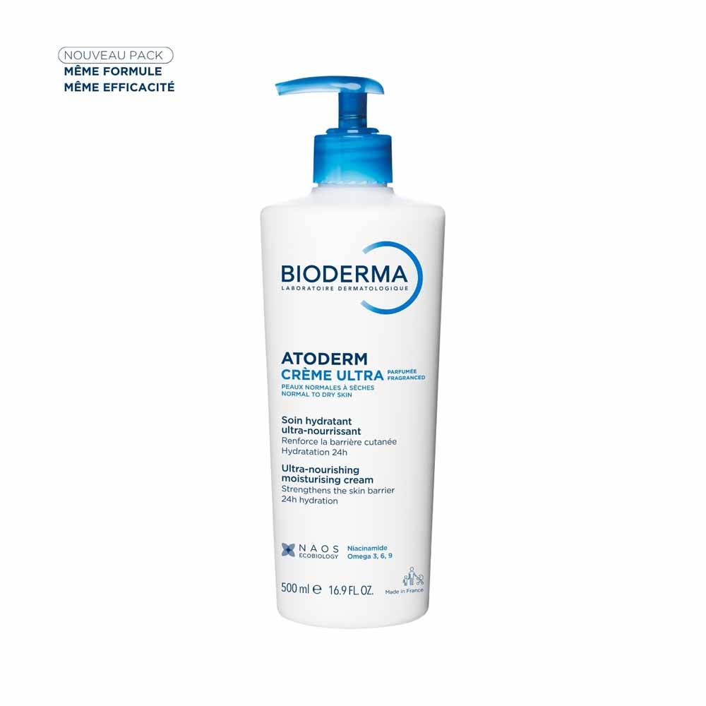Bioderma Atoderm Crema ultranutritiva con perfume Peaux sèches 500ml