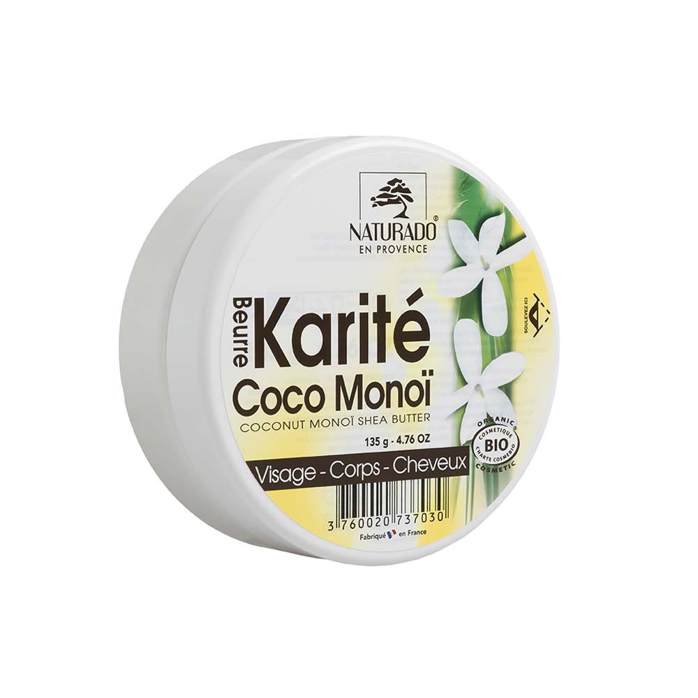 Naturado Manteca de karité Bio Coco Monoi 135g