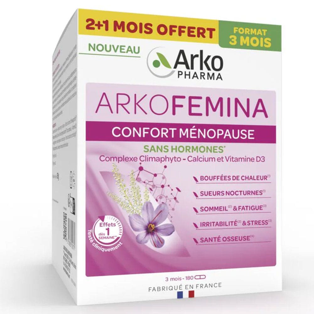 Arkopharma Arkofemina Menopausia Confort 180 cápsulas