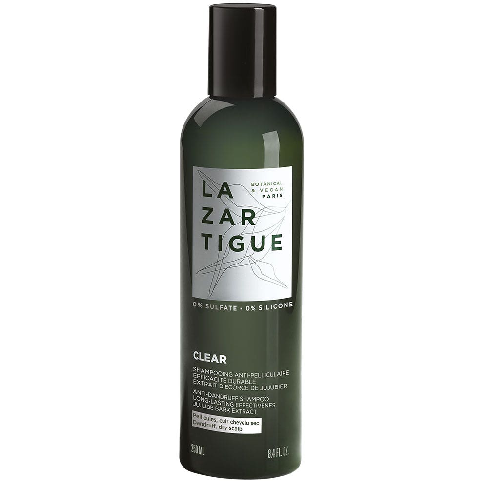 Lazartigue Clear Champú anticaspa Cuero cabelludo seco 250 ml