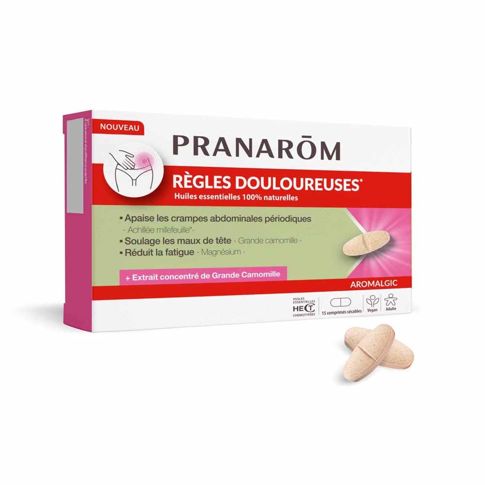 Pranarôm Aromalgic Pranarôm Aromalgic Períodos dolorosos 15 Comprimidos 15 Comprimés