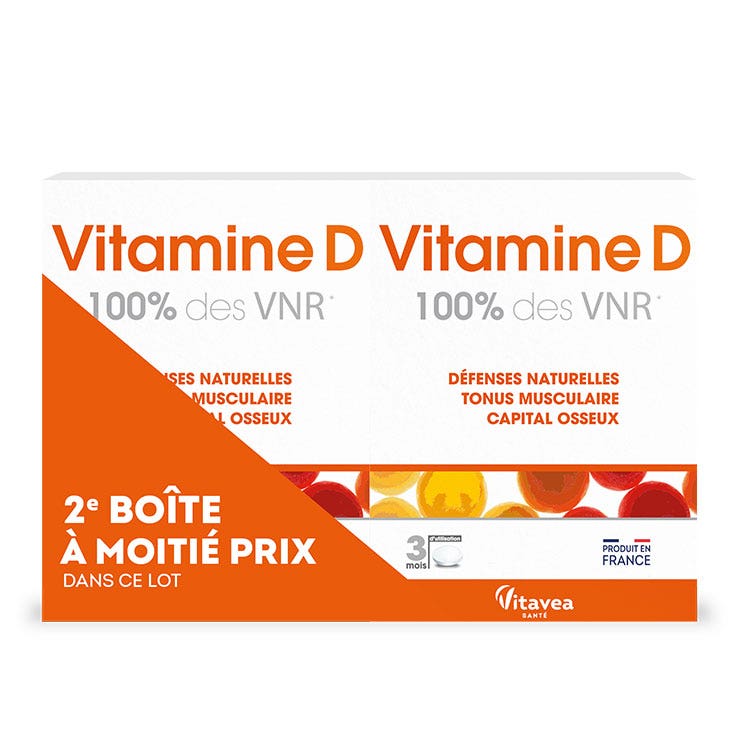 Vitavea Santé Vitamina D 2x90 comprimidos