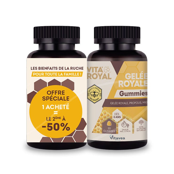 Vitavea Santé Vita'Royal Jalea Real Immunea Tonus Vitalidad 2x30 gominolas