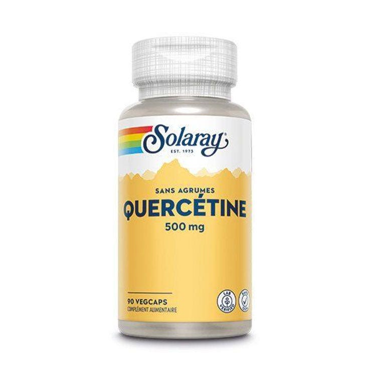 Solaray Quercetina 500mg 90 Cápsulas