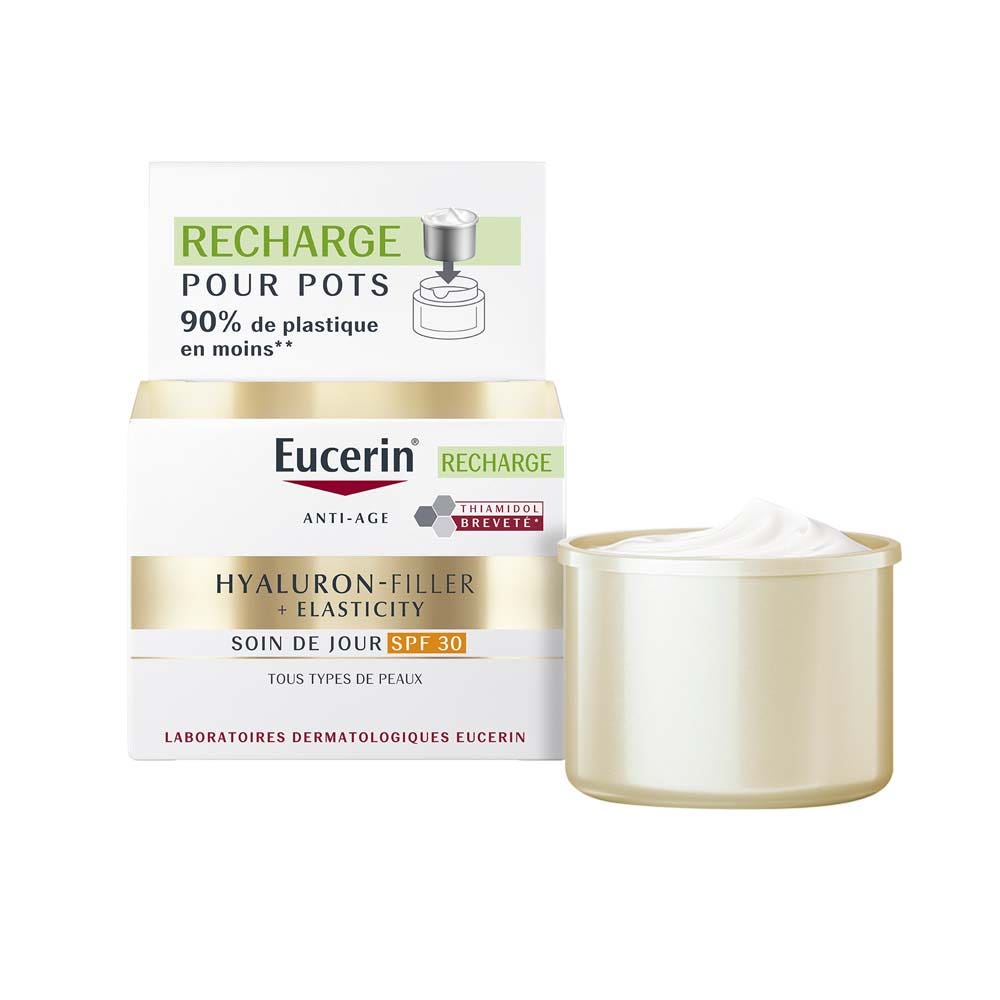 Eucerin Hyaluron-Filler + Elasticity Recambio de Cuidado Diurno SPF30 50 ml