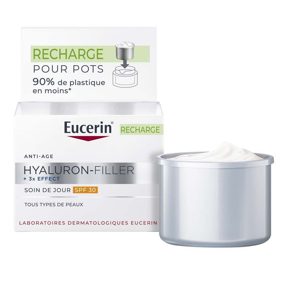 Eucerin Hyaluron-Filler + 3x Effect Recambio de Cuidado Diurno SPF30 50 ml