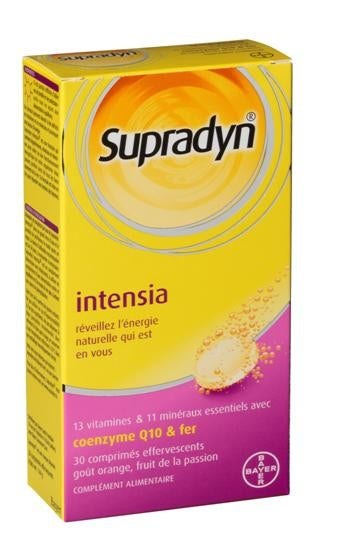 Supradyn Intensia Efervescentes 30 comprimidos