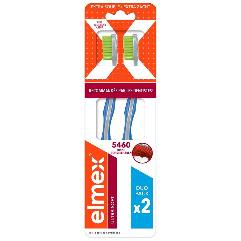 Elmex Anticaries Profesional Cepillo De Dientes Anticaries Ultrasoft x2