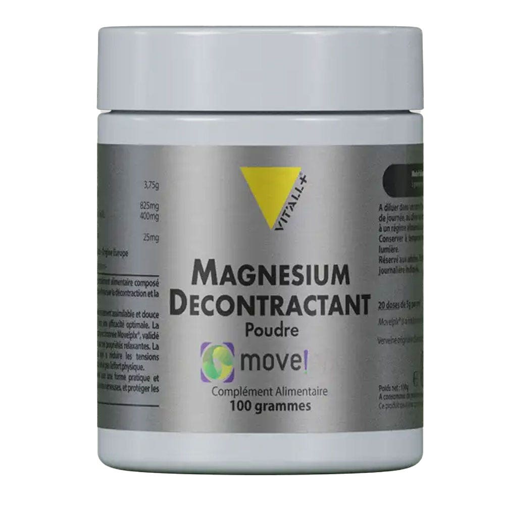 Vit'All+ Magnésio relajante en polvo 100 g