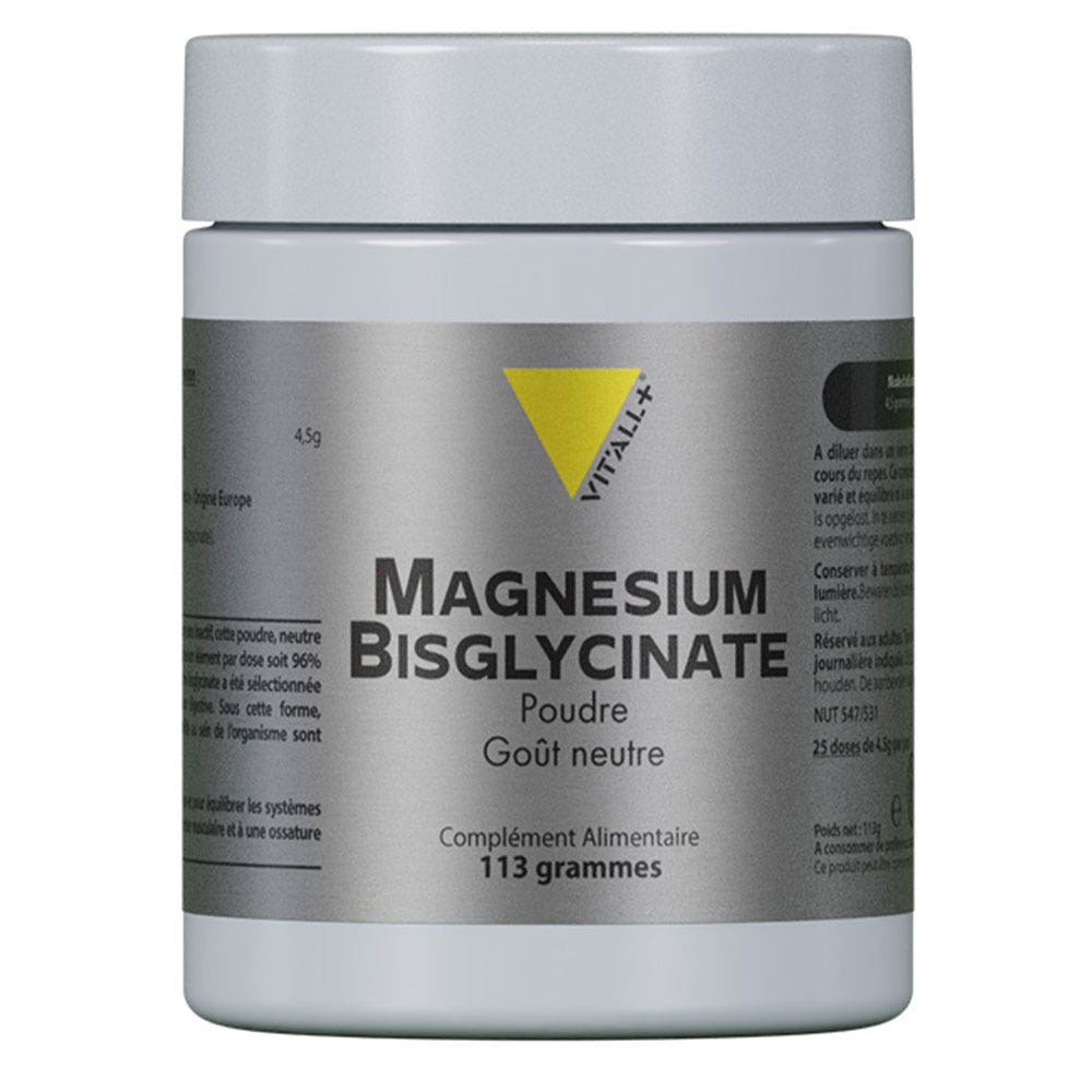 Vit'All+ Magnésio bisglicinato en polvo 113 g
