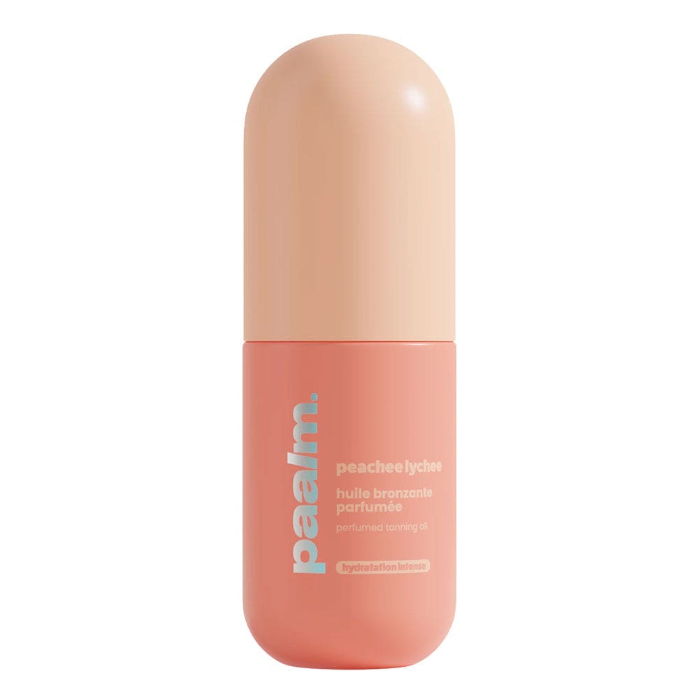 Paalm Cosmetics Aceite bronceador de lichi de Peachee 100 ml