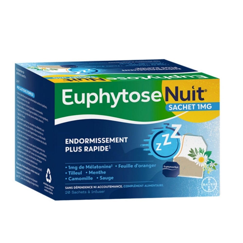 Bayer Euphytose Infusión noche 20 bolsitas