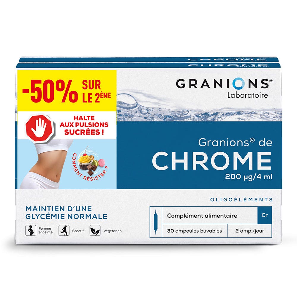 Granions Cromo 2x30 ampollas