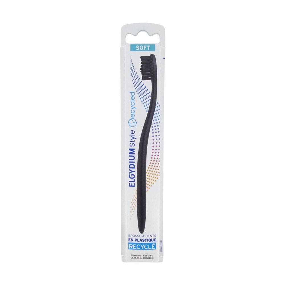 Elgydium Cepillo de dientes de plástico reciclado Flexible x1