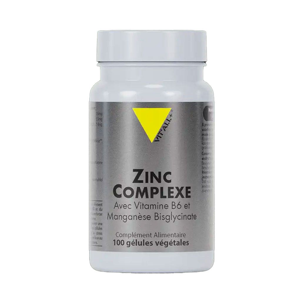 Vit'All+ Complejo de zinc 100 cápsulas