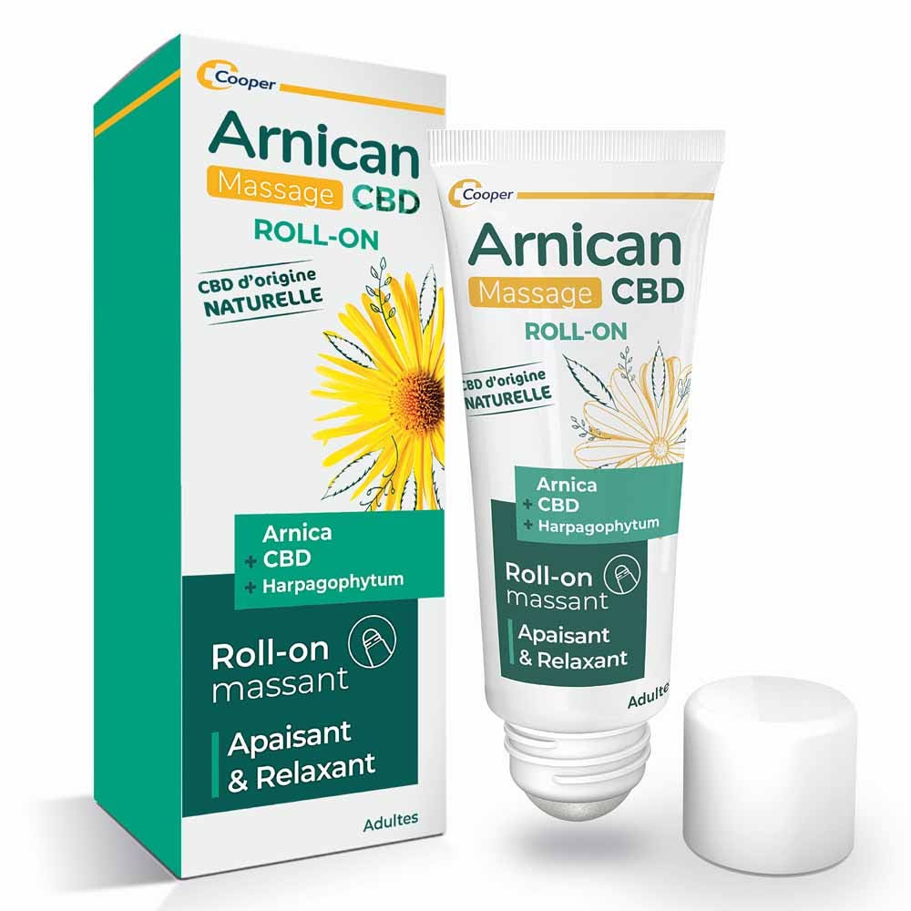 Arnican Roll-on masajeador de CBD Calmante y relajante 50 ml