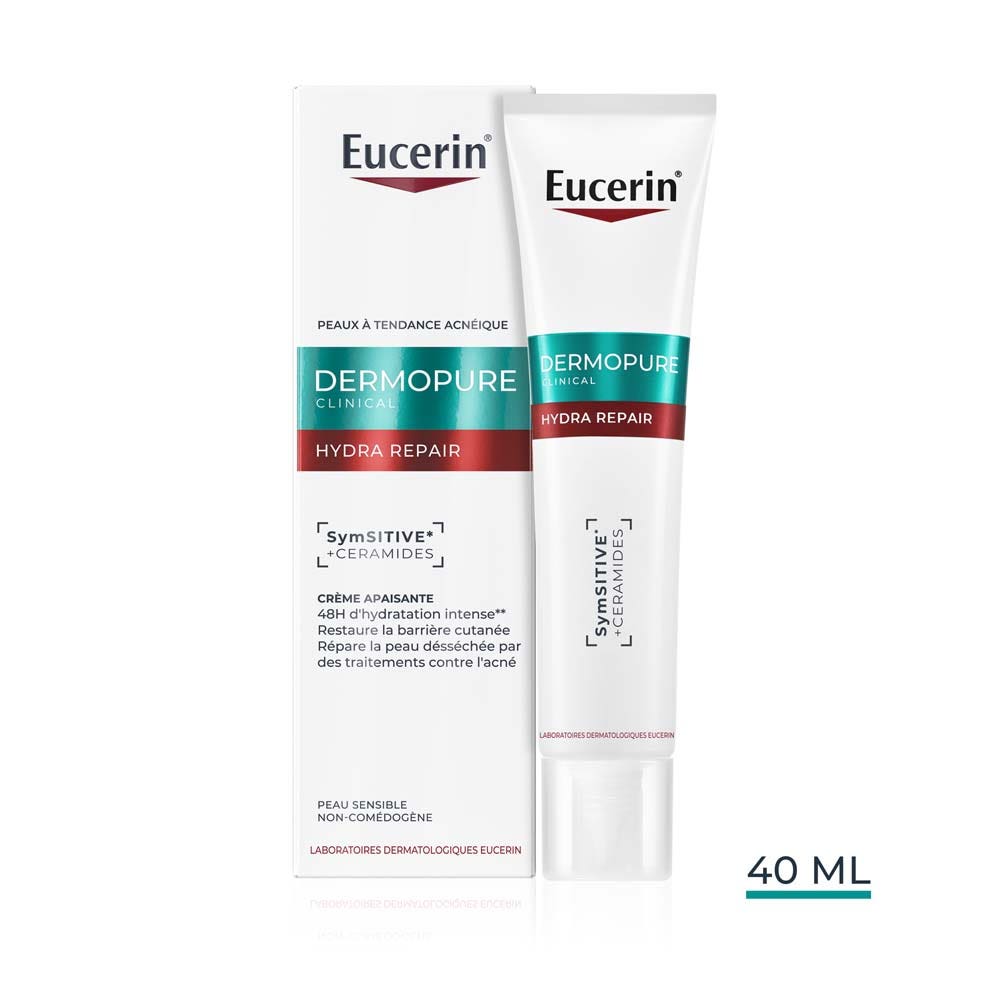 Eucerin Dermopure Hydra Repair Crema apaisante para piel sensible 40 ml
