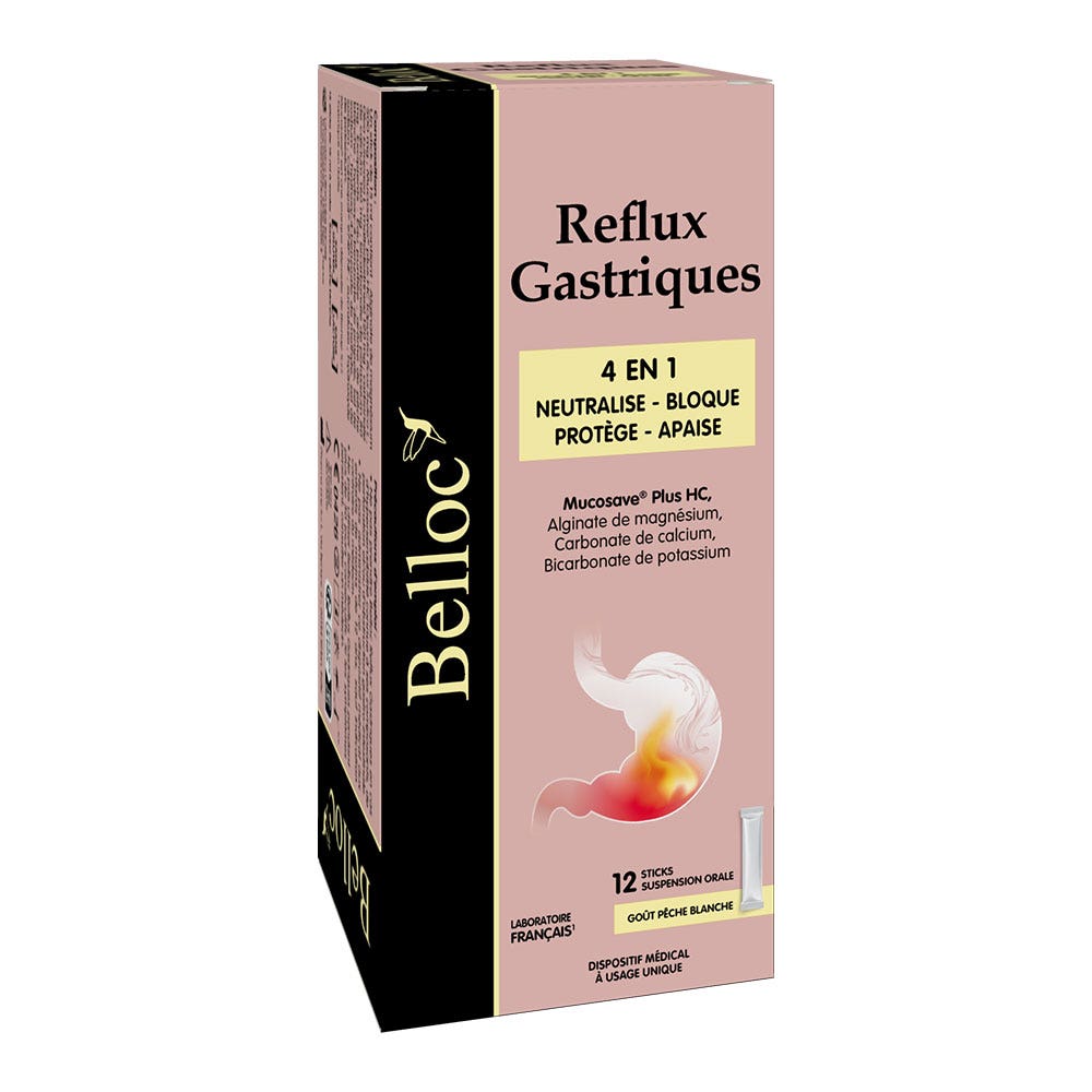 Belloc Reflujo gástrico 12 Barritas x15ml