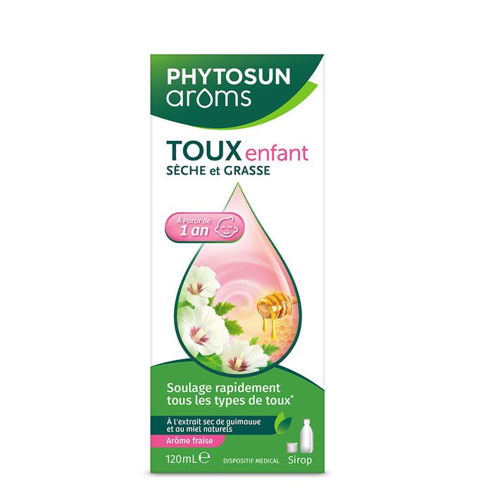 Phytosun Aroms Aroma Jarabe para la tos seca y de pecho para niños