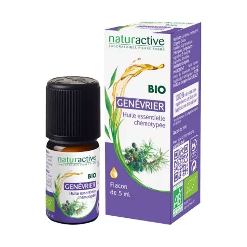 Naturactive Aceite esencial bio enebro 5 ml