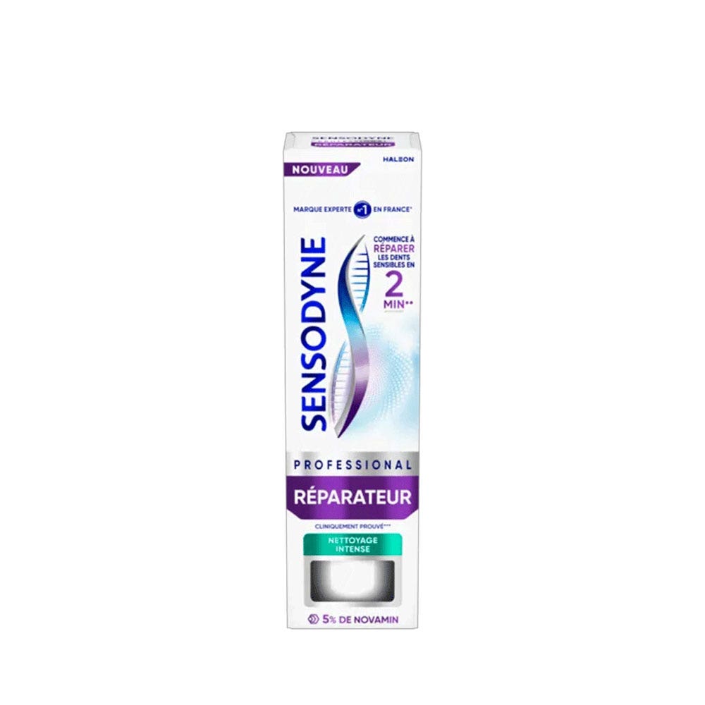 Sensodyne Pasta de dientes reparadora profesional limpieza intensa 75 ml