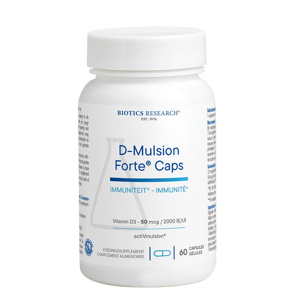 Biotics Research D-Mulsión Forte 60 cápsulas