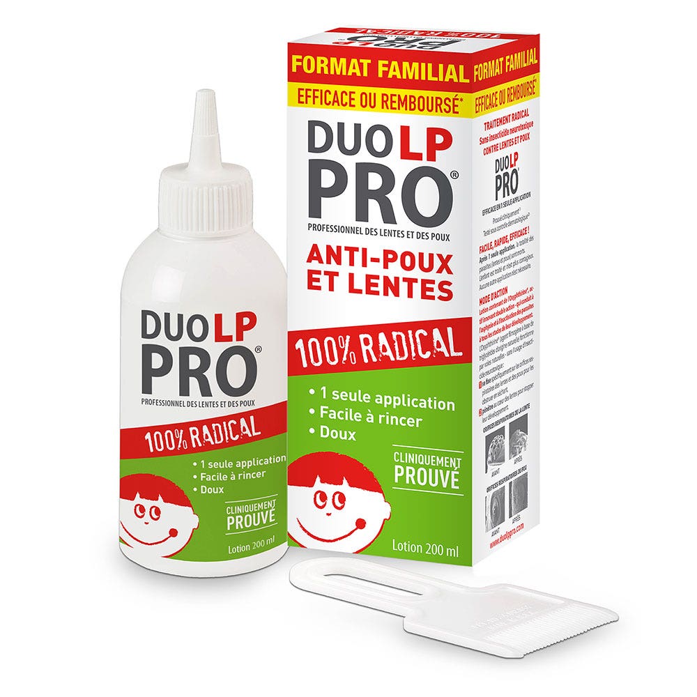 Duo Lp Pro Loción antipiojos y liendres 200 ml