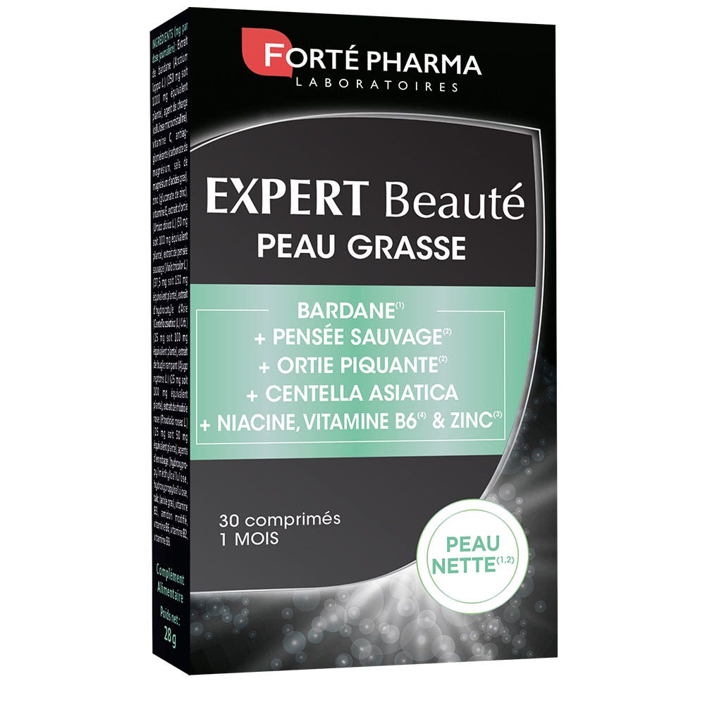 Forté Pharma Expert Beauté Piel grasa 30 comprimidos