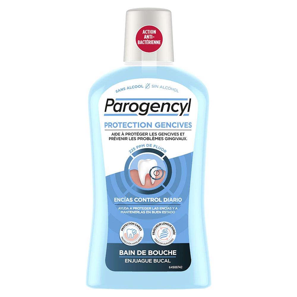 Parogencyl Enjuague bucal Gums Acción antibacteriana 500ml