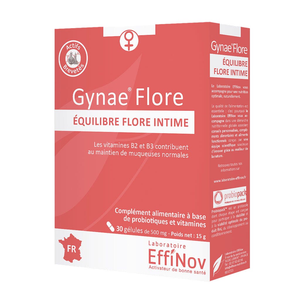 Effinov Nutrition Flora ginecológica 30 cápsulas